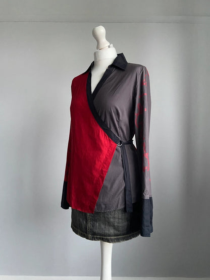 Cop Copine Wrap Shirt - Size S