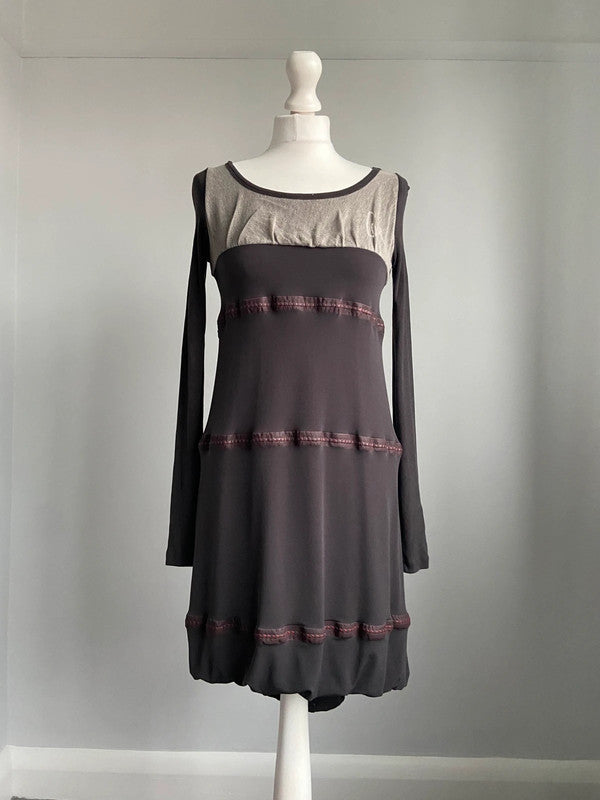 Cop Copine Asymmetrical Dress - Size M - Funky Cat