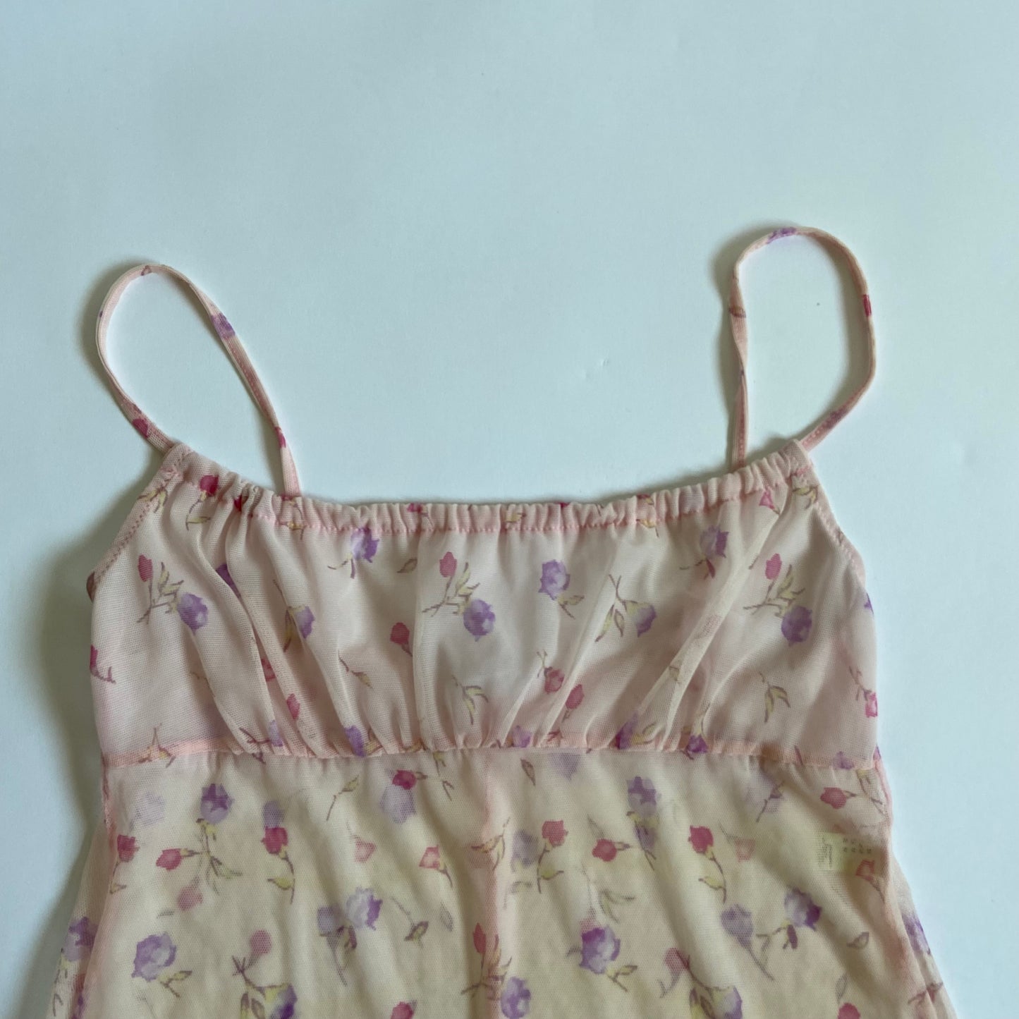 00s Intimissimi floral mesh dress - Size S