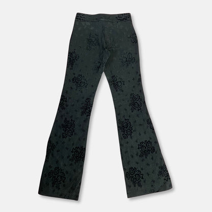 00s Floral Embellished Trousers - Size XS