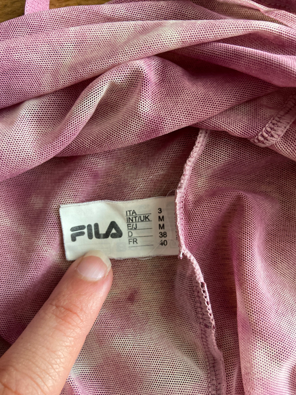 Vintage 00s Pink Tie Dye Mesh Cami - Size XS - Funky Cat