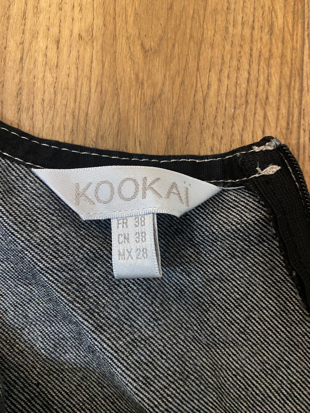 Kookai Denim Mini Dress - Size S - Funky Cat