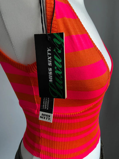 Miss Sixty Striped Top - Size S