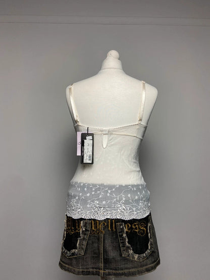 Dolce & Gabbana Embroidered Cami - Size S - Funky Cat