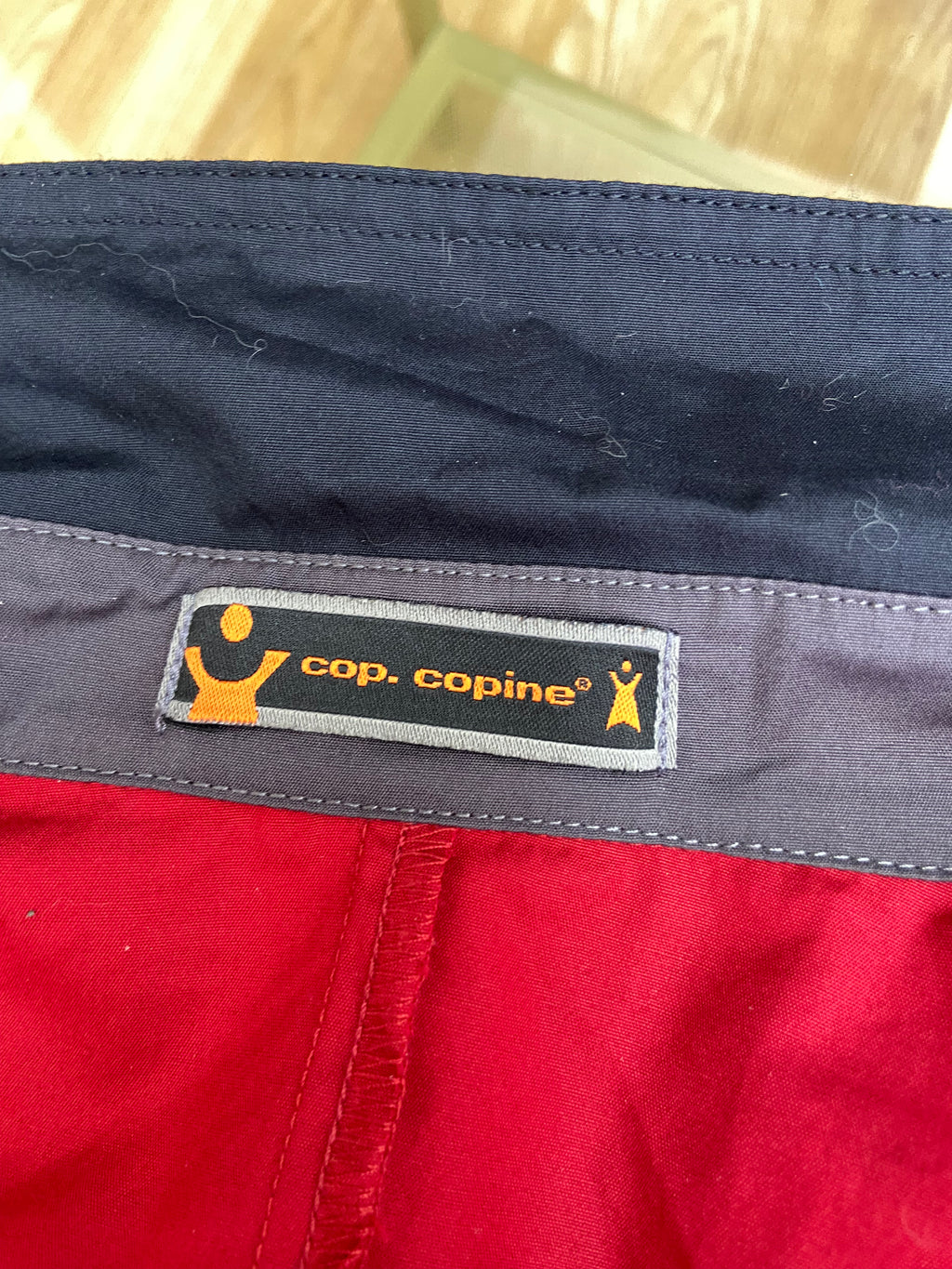 Cop Copine Graphic Print Wrap Shirt - Size M