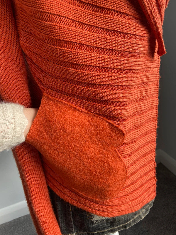 Cop Copine Wrap Jumper - Size S/M - Funky Cat