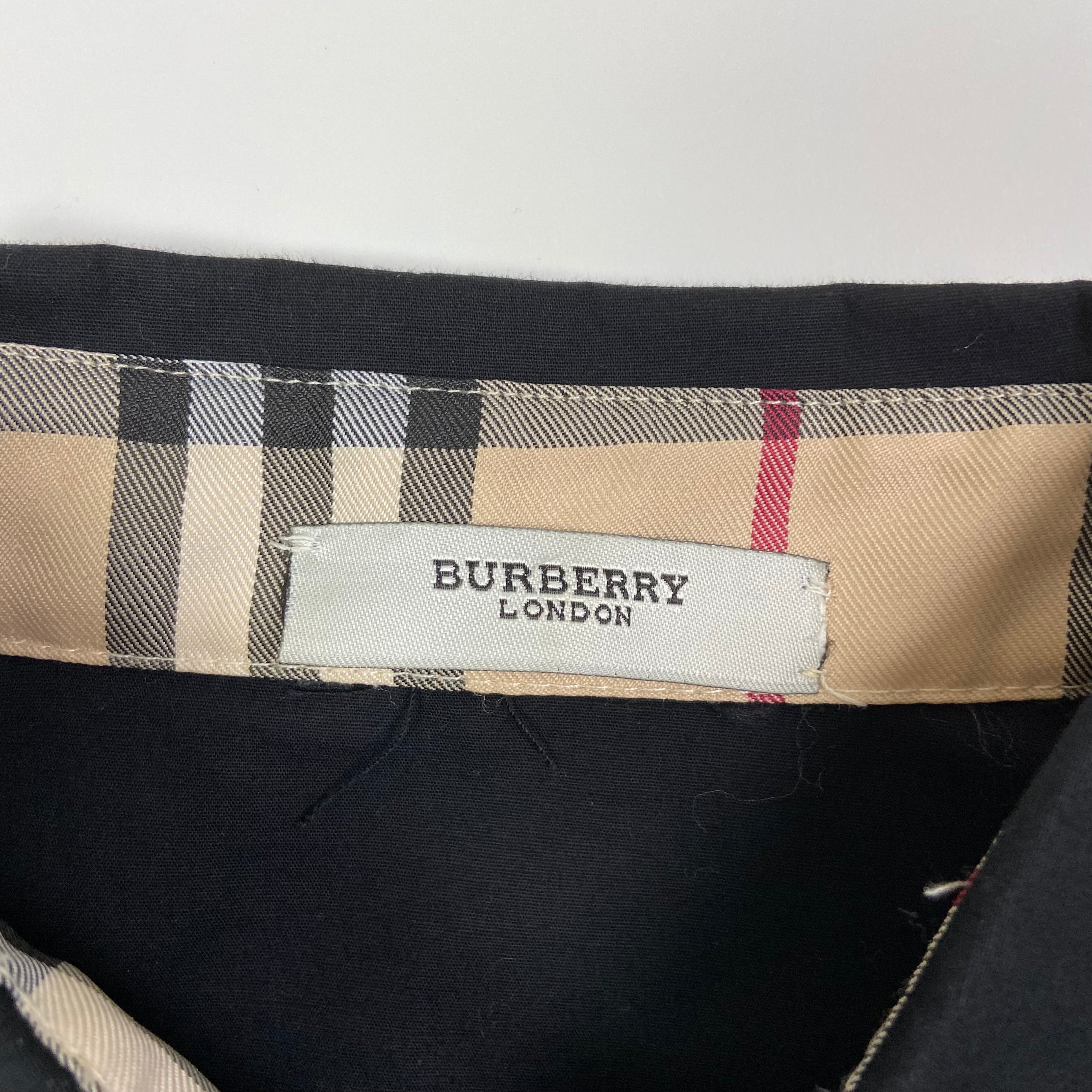 Burberry Short Sleeve Shirt - Size S/M - Funky Cat