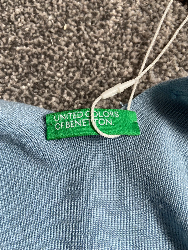 Vintage 00s Wrap Top - Size S/M - Funky Cat