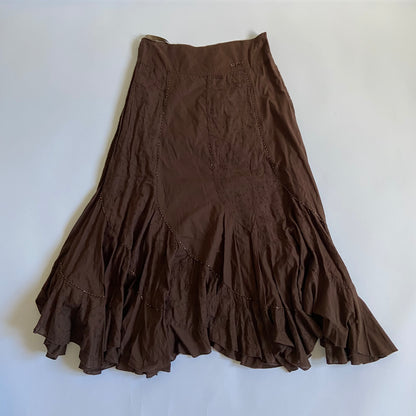 00s Embellished Asymmetrical Skirt - Size M