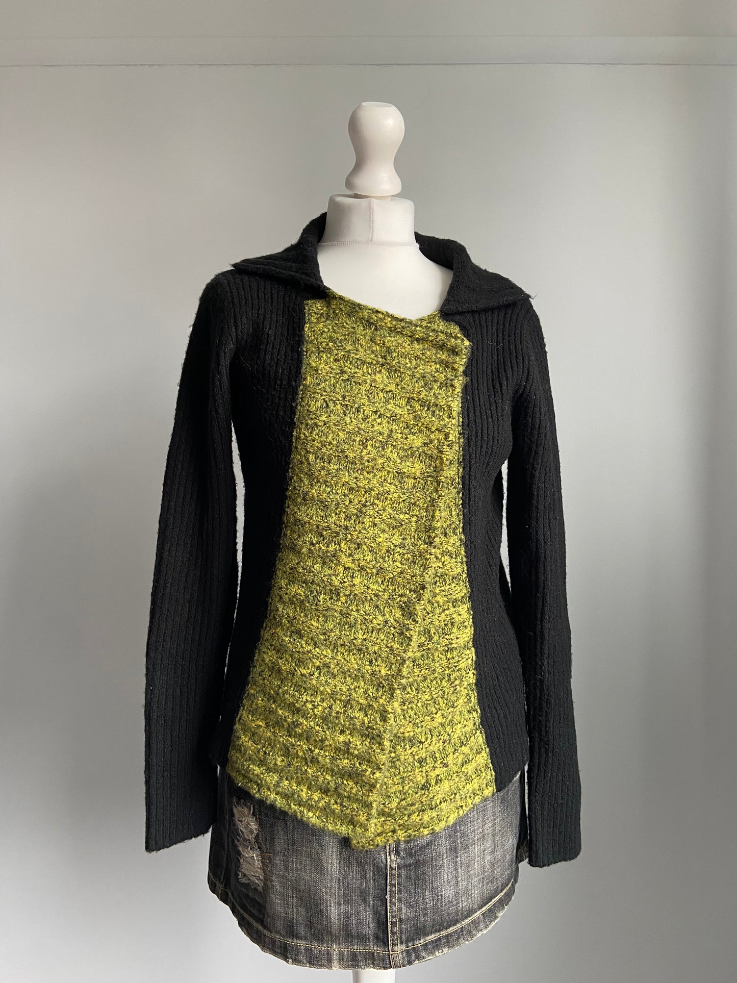 Vintage 00s Knit Bolero - Size M - Funky Cat