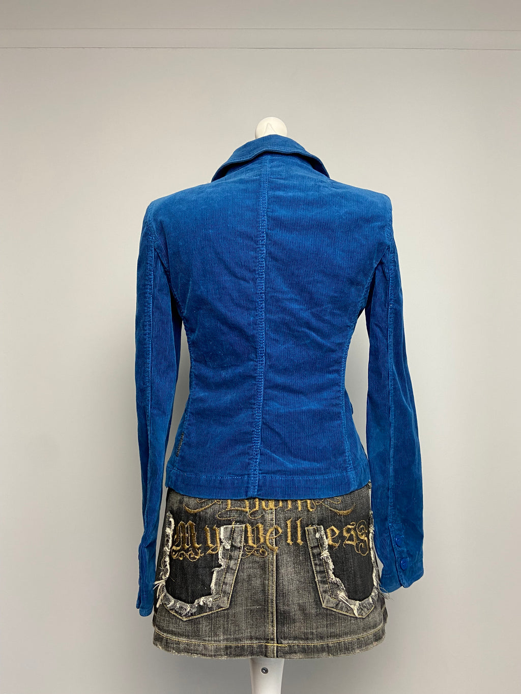 Armani Cord Blazer Jacket - Size S - Funky Cat