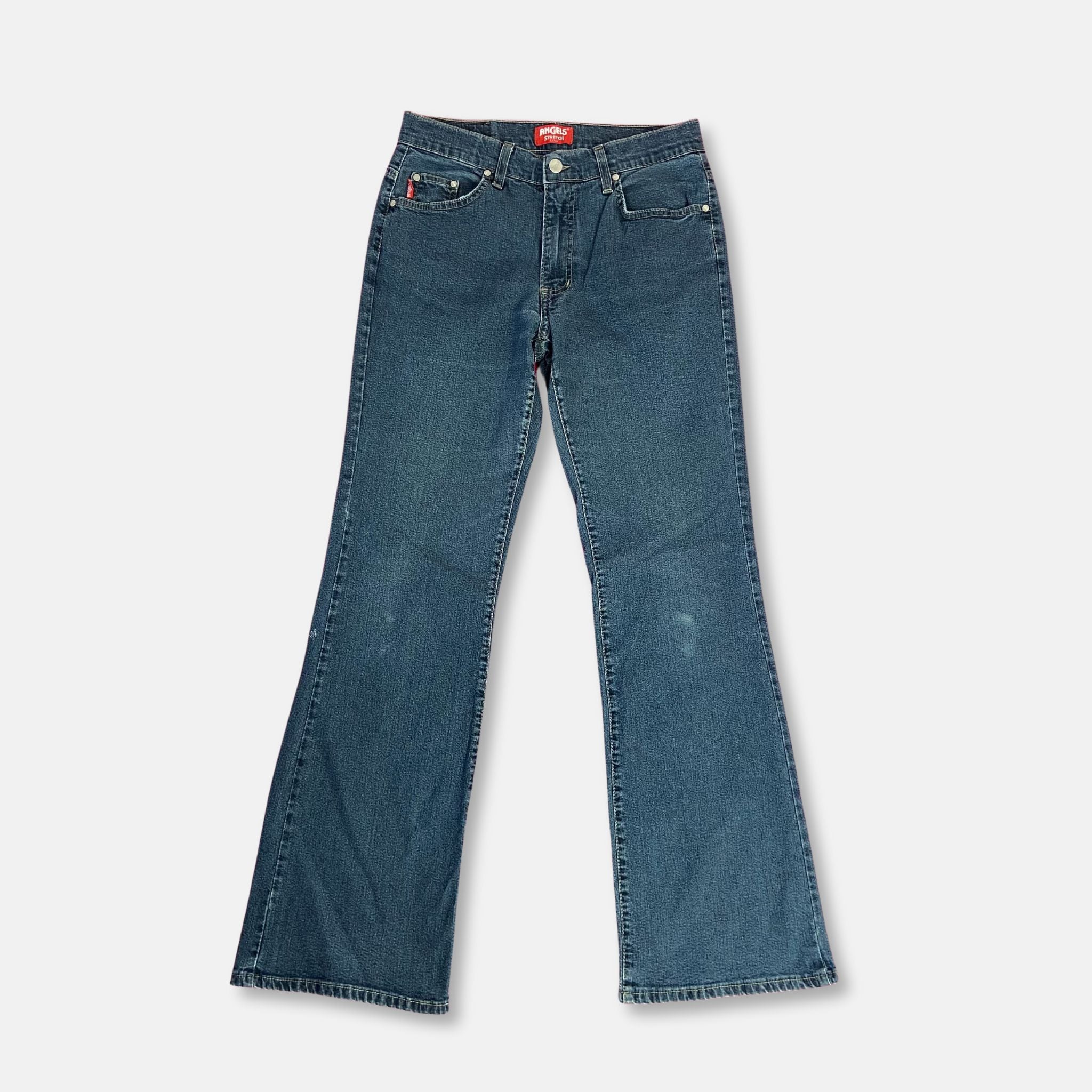 00s Bootcut Jeans - Size S - Funky Cat