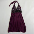 00s Sequin Halter Dress - Size XS/S - Funky Cat