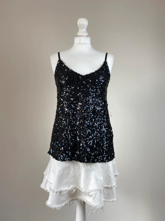 00s Sequin Cami Top - Size M