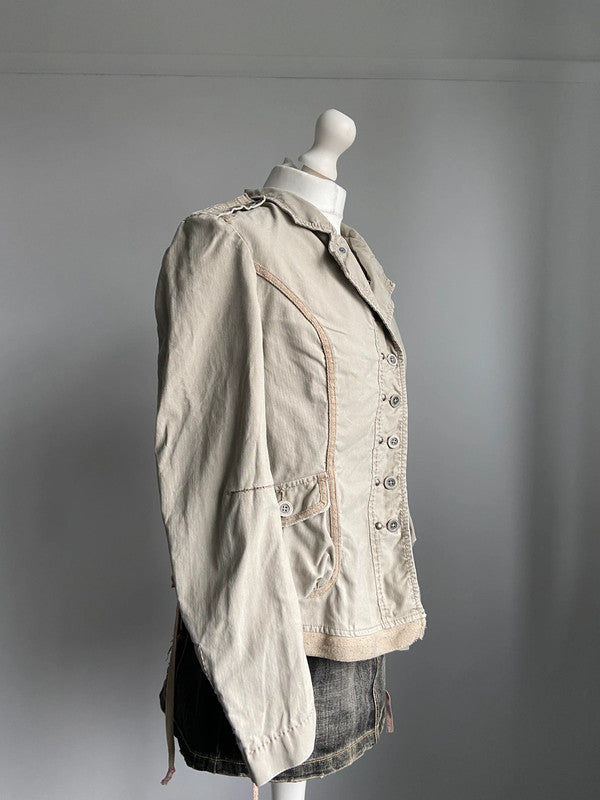 Marithé Francois Girbaud Utility Jacket - Size S - Funky Cat