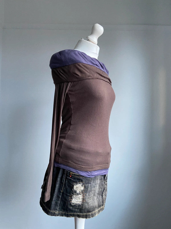 Cop Copine Off the Shoulder Top - Size S