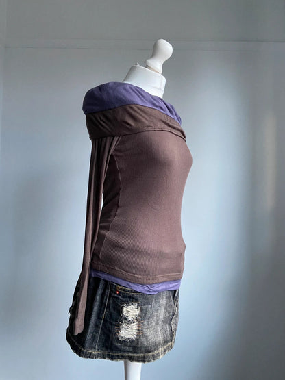 Cop Copine Off the Shoulder Top - Size S