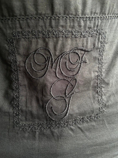 Marithé Francois Girbaud Embroidered Vest - Size S