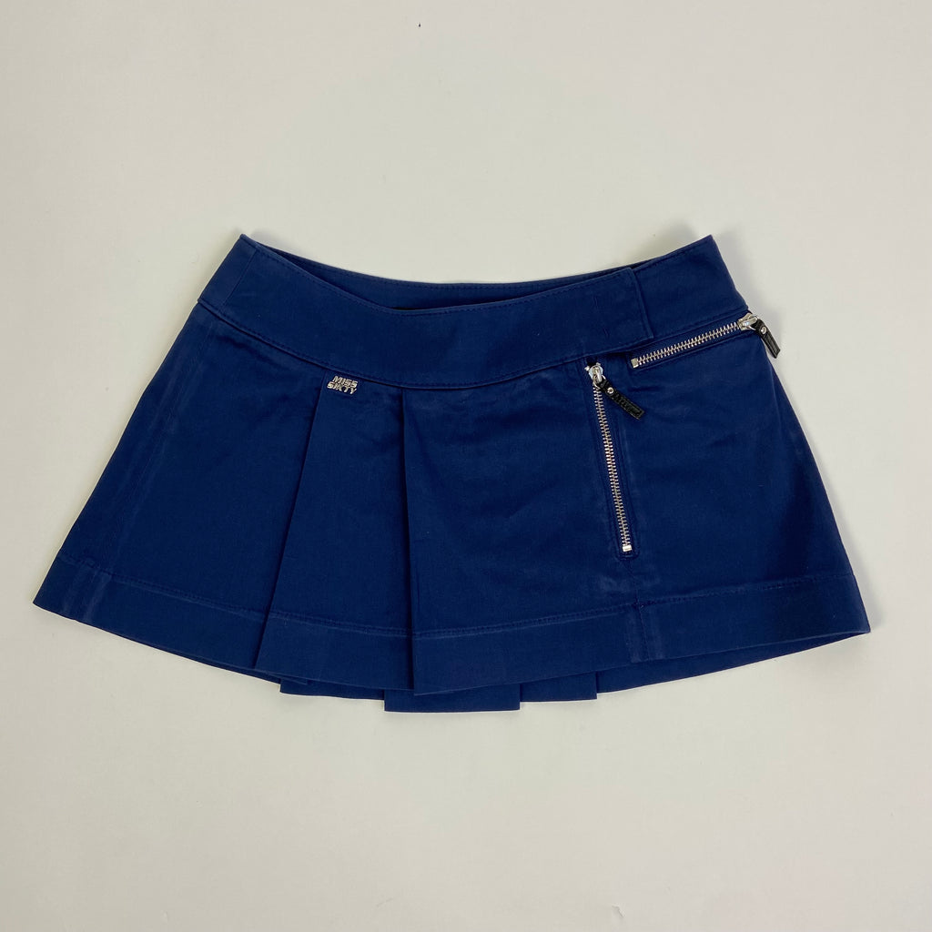 Miss Sixty Micro Mini Pleated Skirt - Size XS - Funky Cat