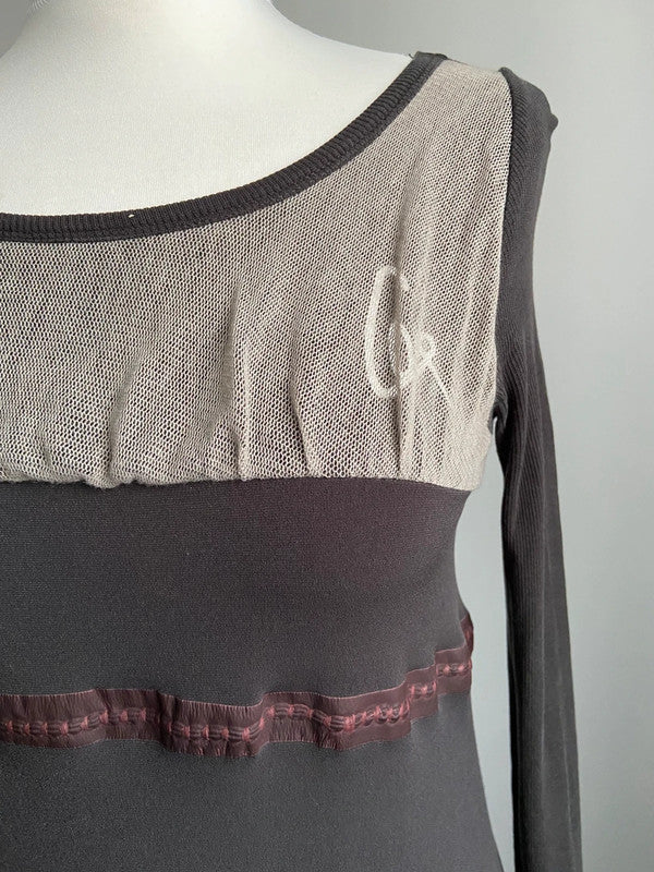 Cop Copine Asymmetrical Dress - Size M - Funky Cat