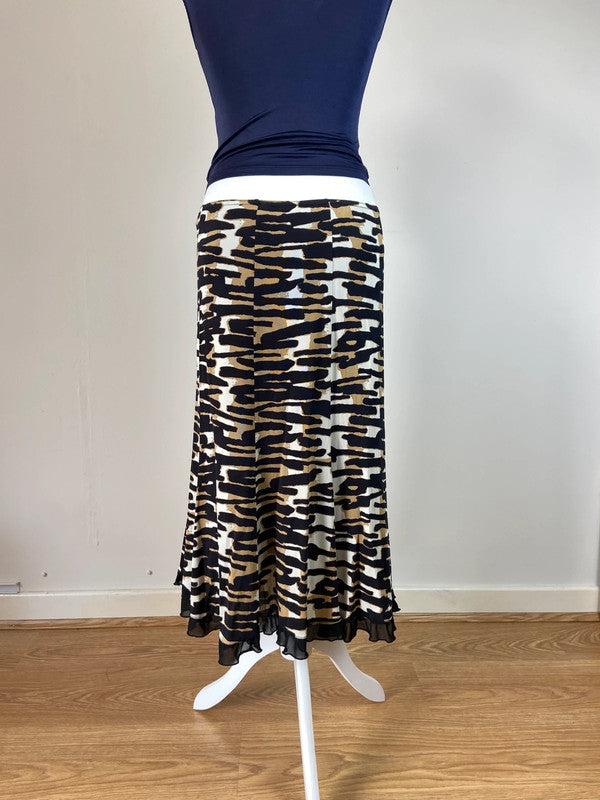 00s Animal Print Skirt - Size M - Funky Cat