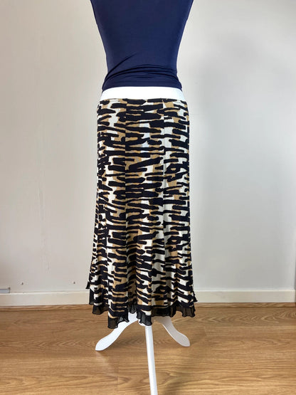 00s Animal Print Skirt - Size M