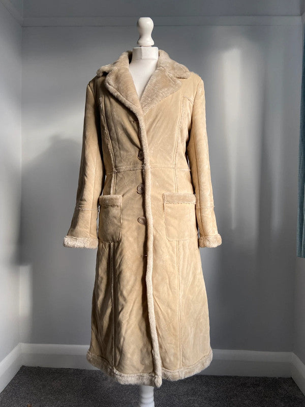 Vintage 00s Afghan Coat - Size M/L - Funky Cat