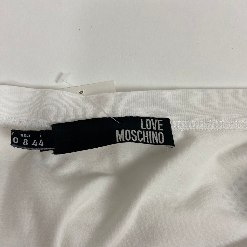 00s Love Moschino Embellished Long Sleeve Top - Size M - Funky Cat