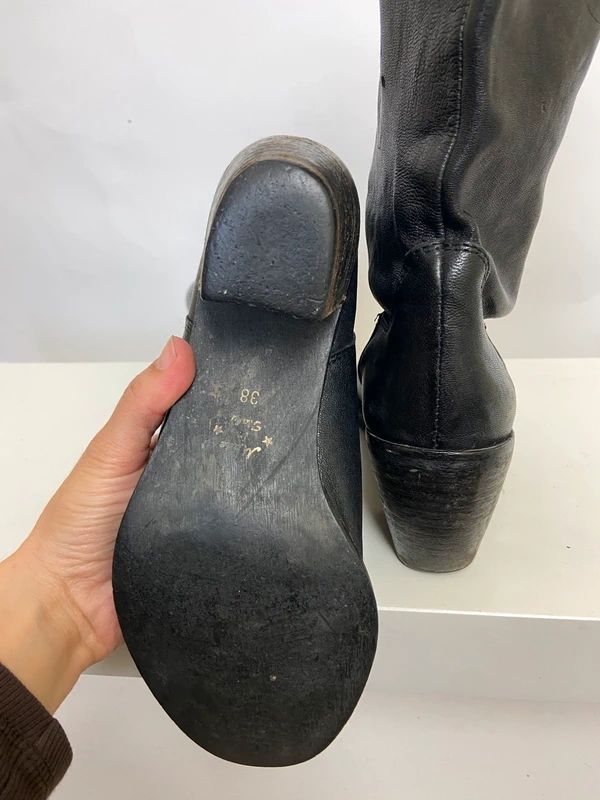 Vintage Boho Cowboy Boots - Size UK 5