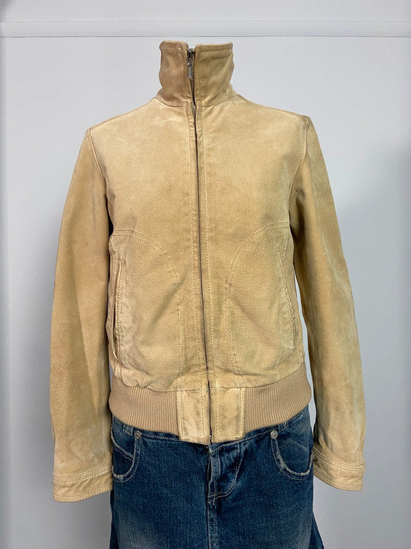 Vintage Suede Jacket - Size L - Funky Cat