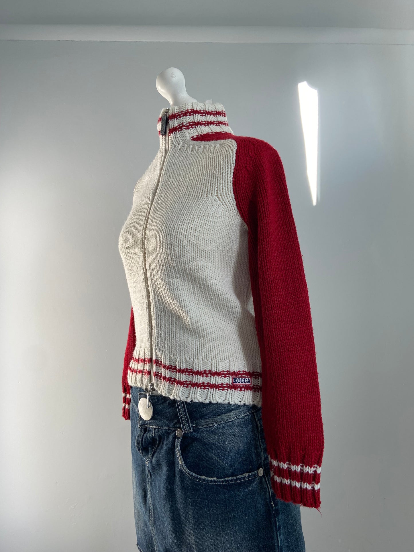 Vintage 00s Zip Jumper - Size M