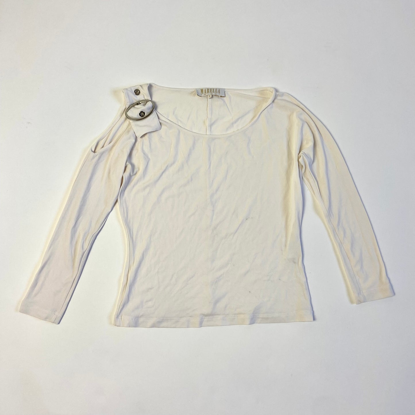 90s Buckle Detail Top - Size S