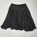 Ralph Lauren Polka Dot Midi Skirt - Size XS - Funky Cat