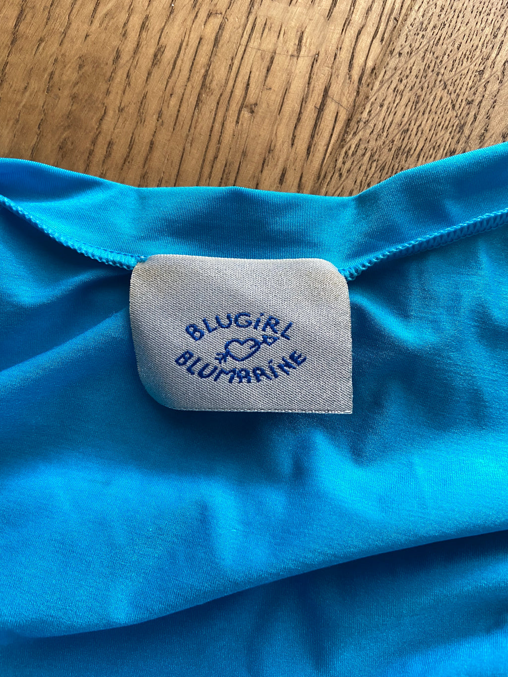Bluemarine Turquoise Dress - Size M - Funky Cat