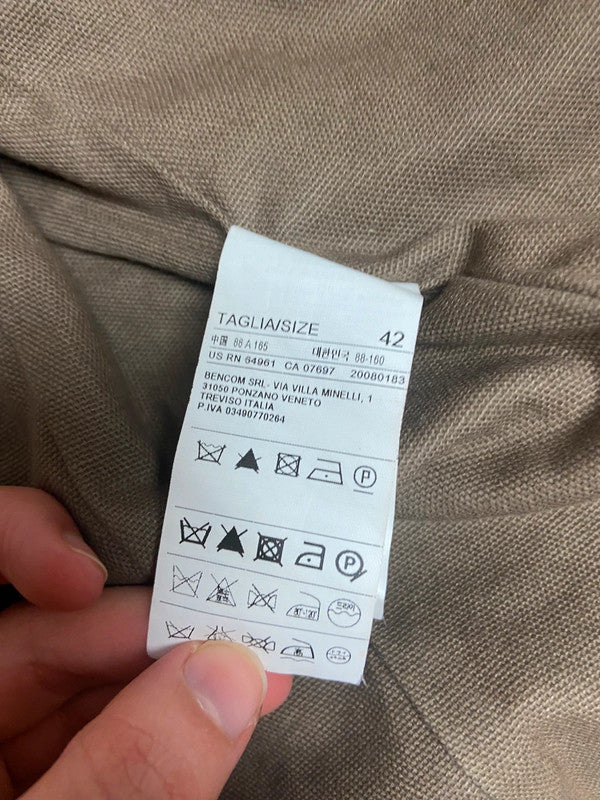 Vintage Buckle Leather Jacket - Size S/M - Funky Cat