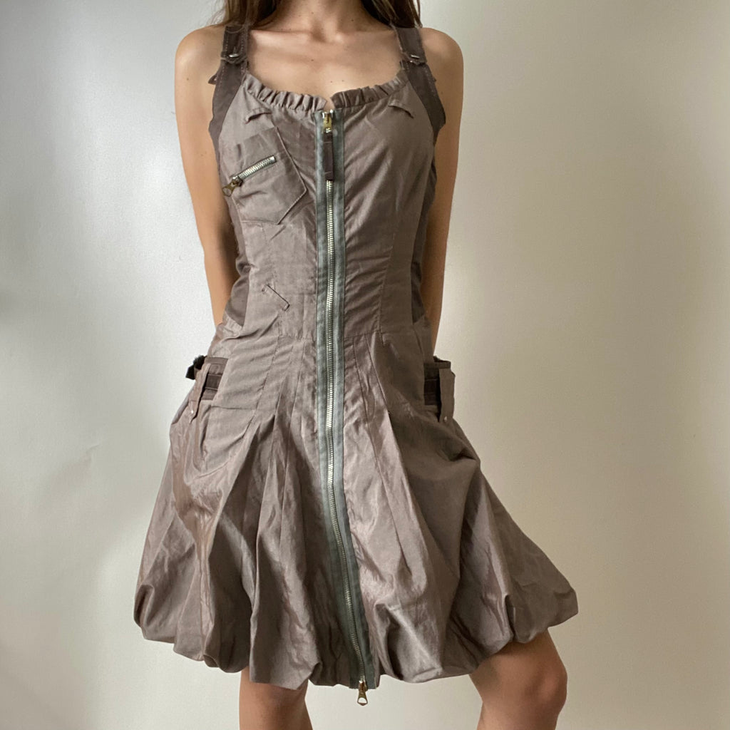 Marithé + François Girbaud Bubble Dress - Size S - Funky Cat