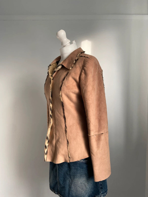 Vintage 00s Afghan Jacket - Size L - Funky Cat