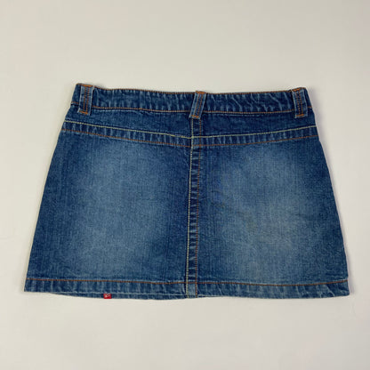 00s Denim Mini Skirt - Size S