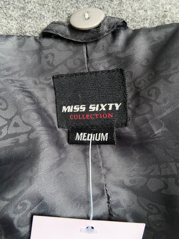 Miss Sixty Furry Coat - Size M - Funky Cat