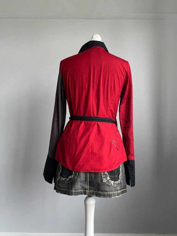 Cop Copine Wrap Shirt - Size S