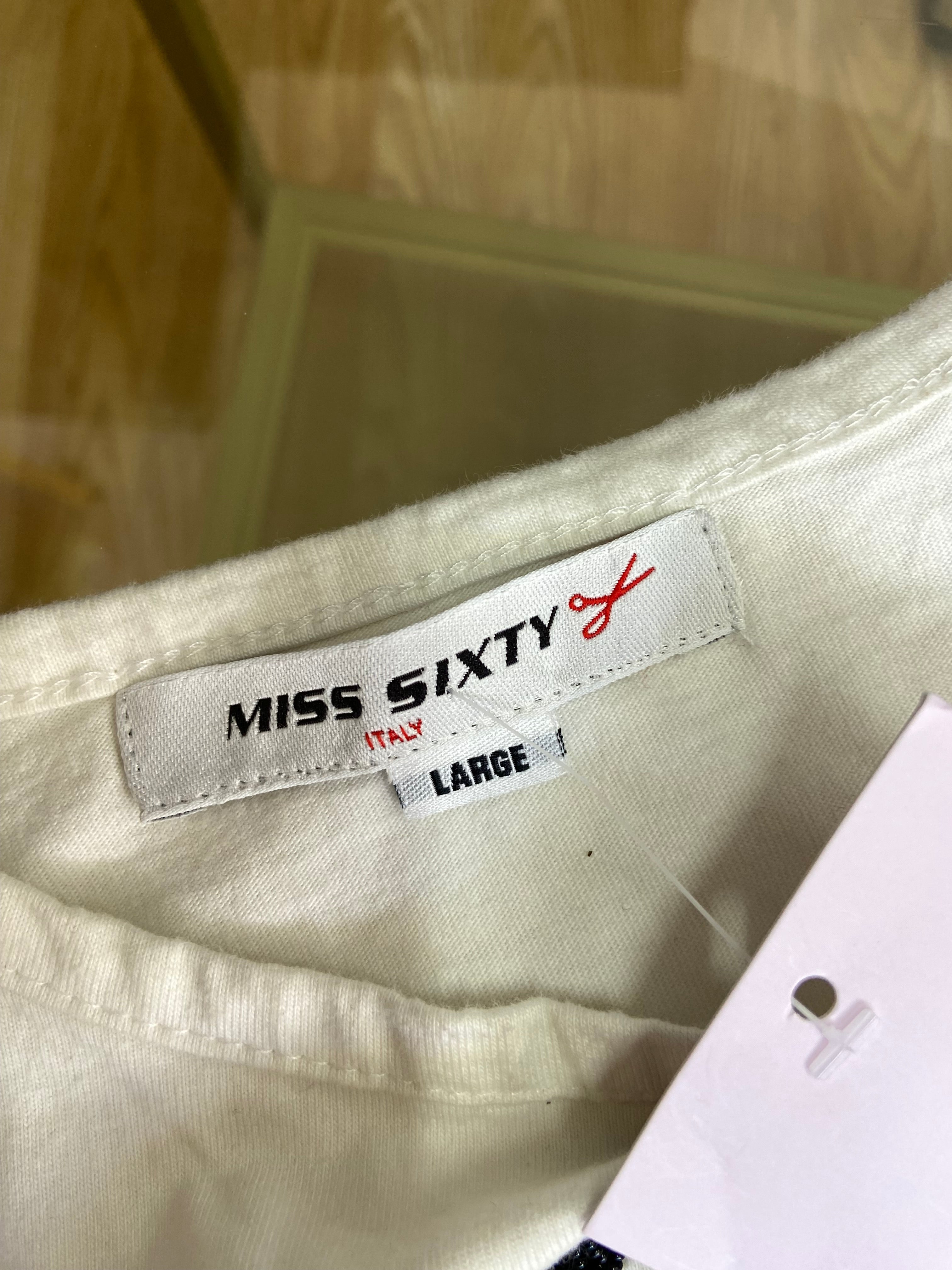 Miss Sixty Beaded Vest - Size S/M