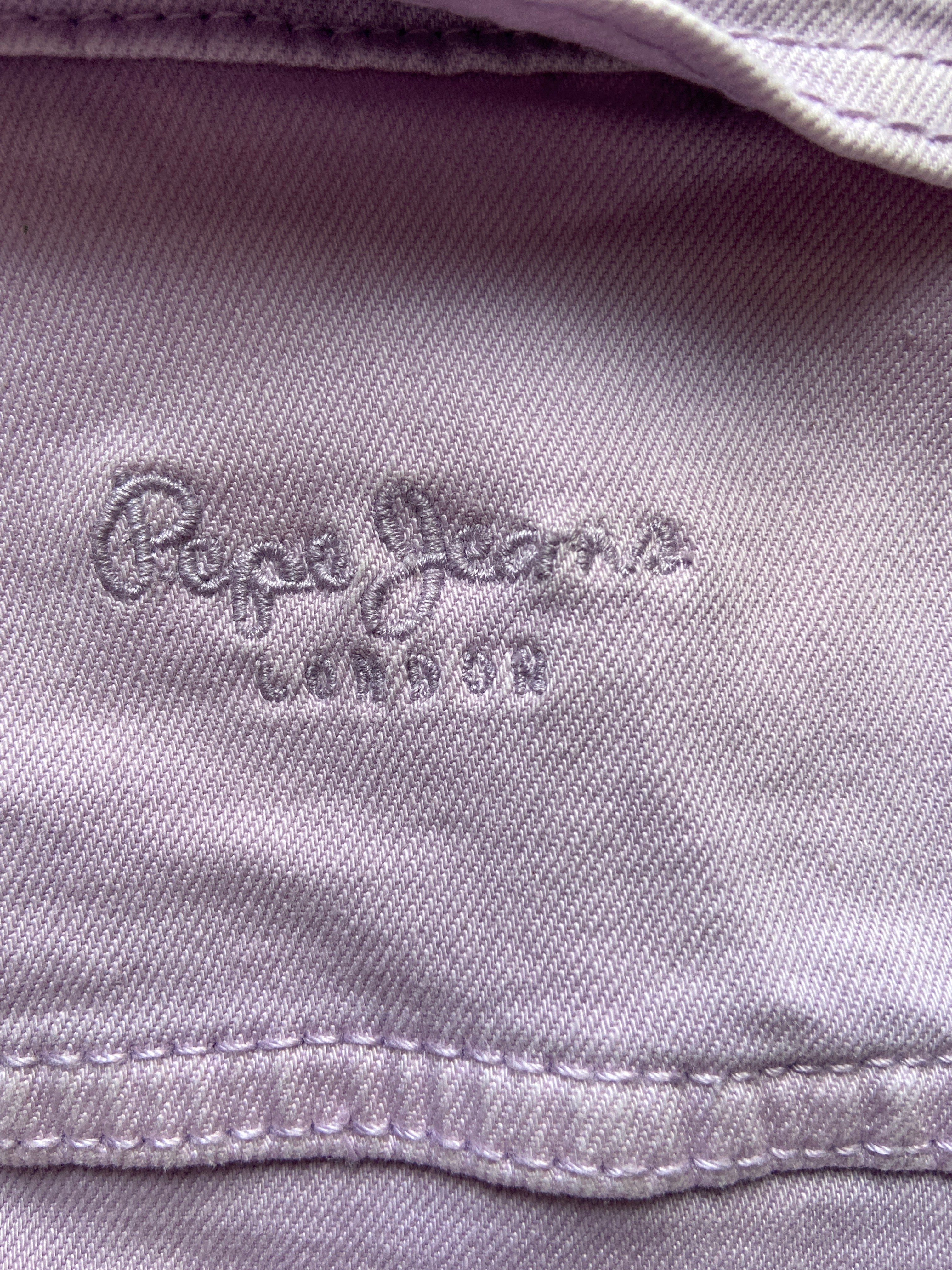 Vintage 00s Lilac Denim Jacket - Size XS/S