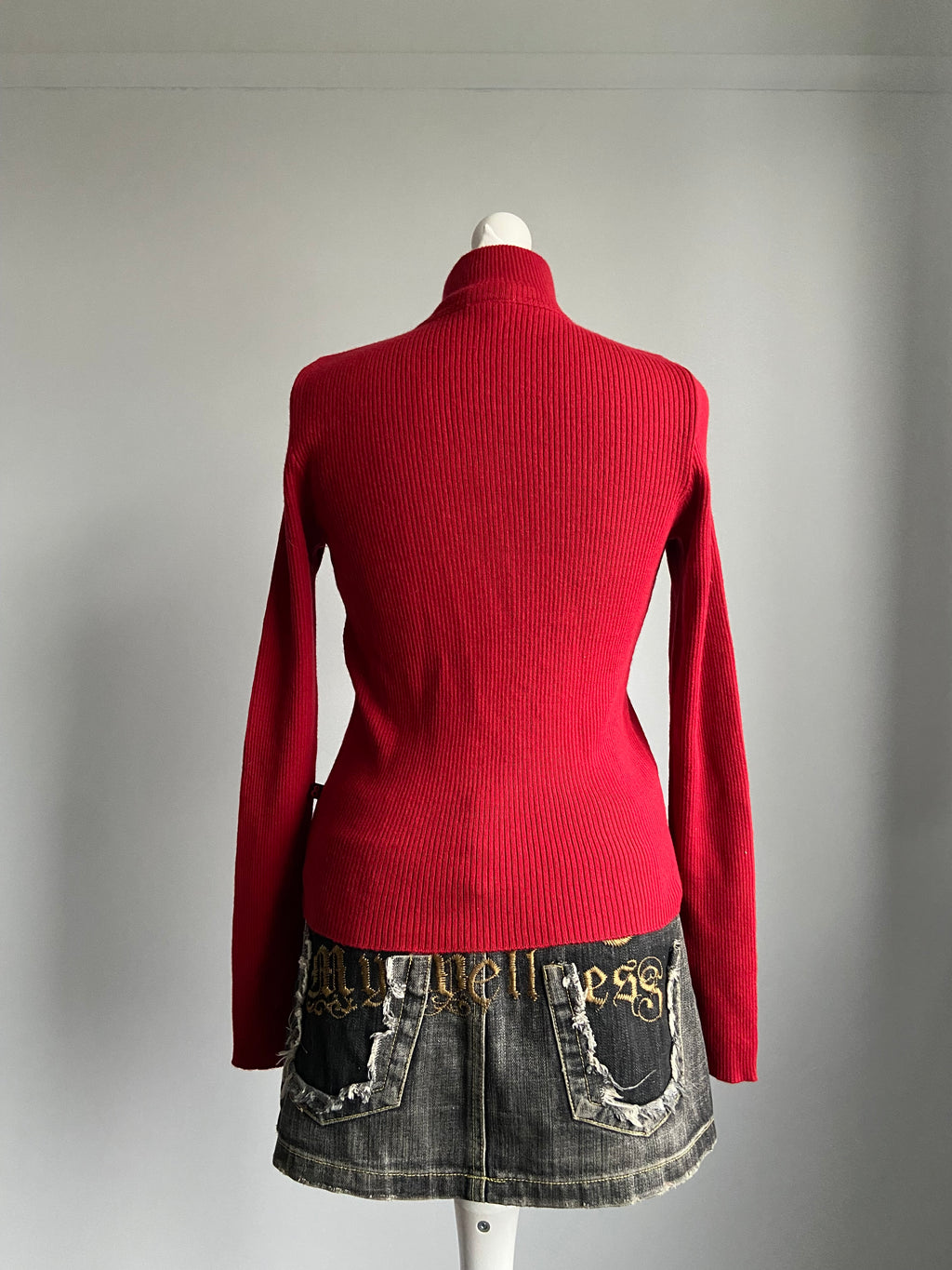 D&G Zip Up Jumper - Size S - Funky Cat