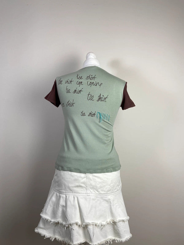 Cop Copine Patchwork T-Shirt - Size M
