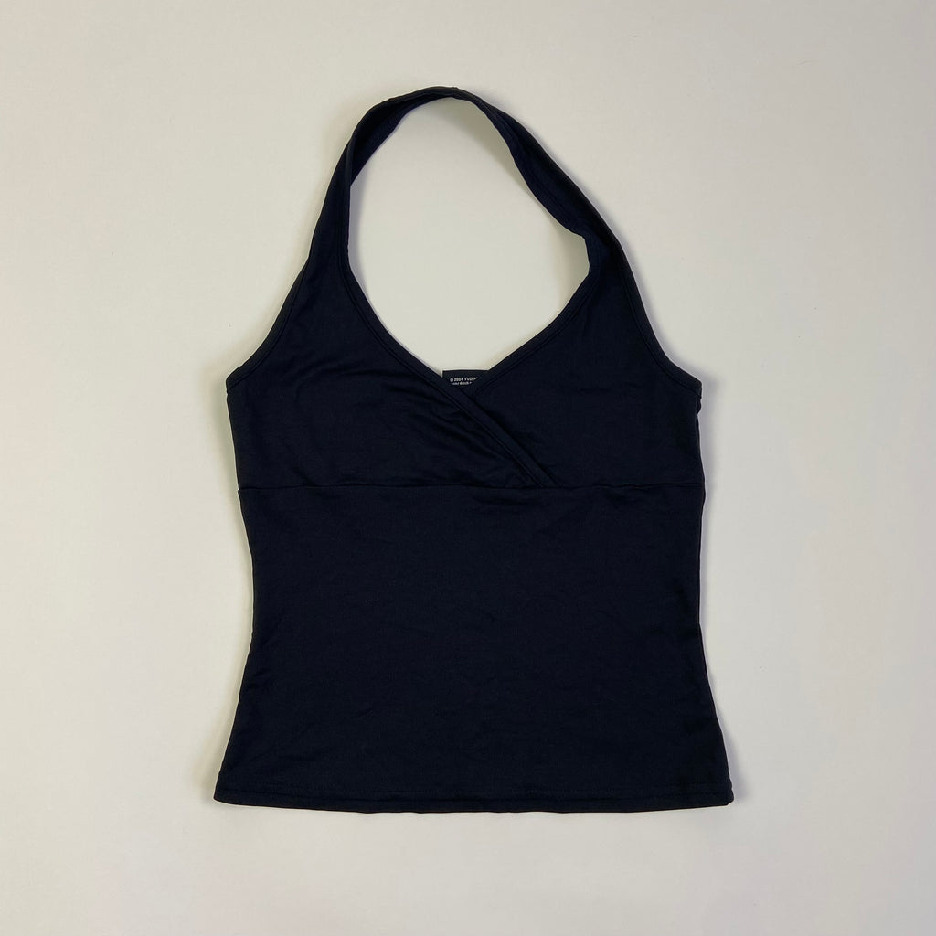 00s Halterneck Top - Size XS - Funky Cat