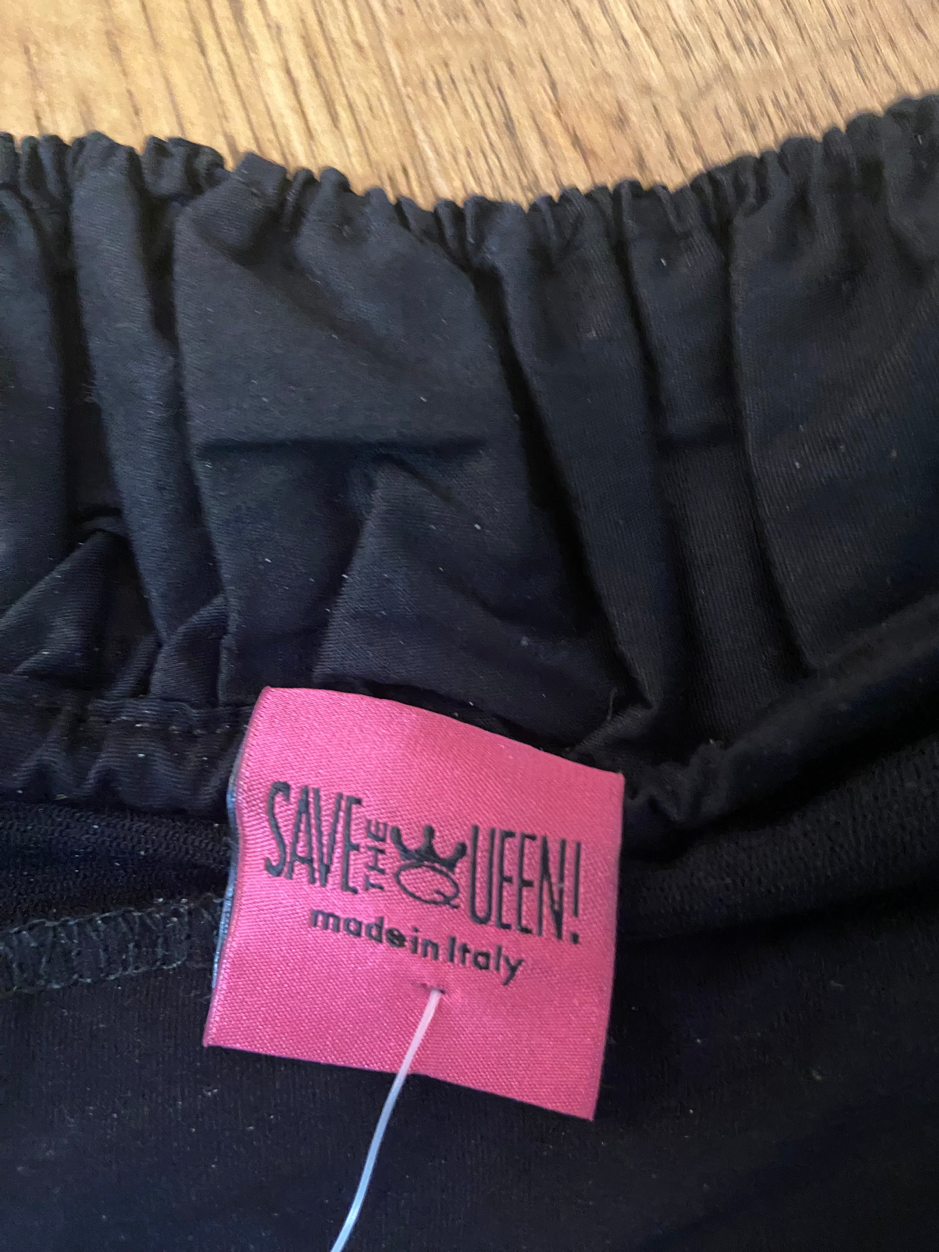 Save The Queen Off-Shoulder Dress - Size S - Funky Cat