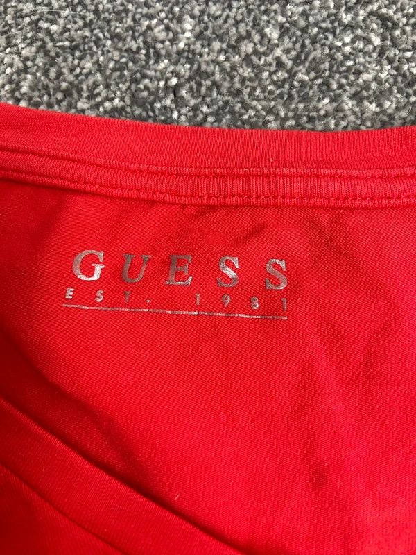 Vintage Guess Top - Size L - Funky Cat