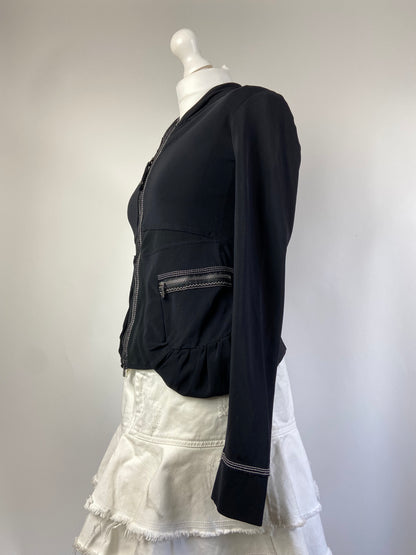 Marithé + François Girbaud Zip Up Top - Size S/M