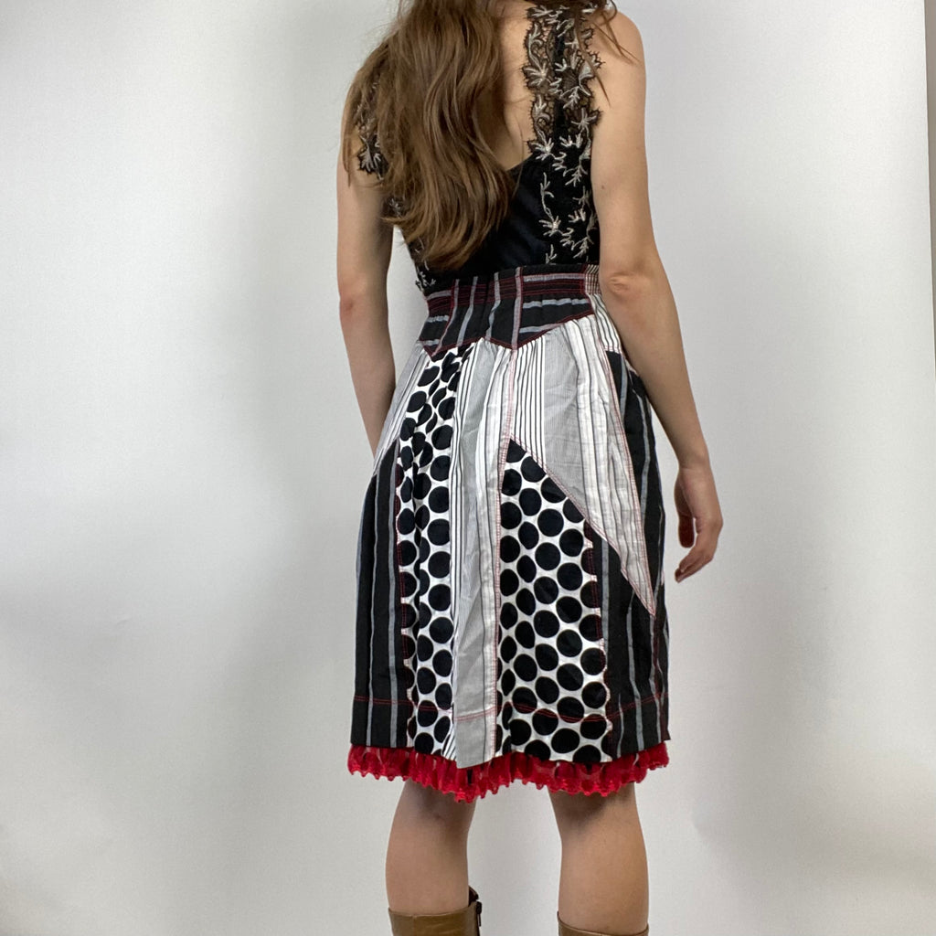 Save The Queen Polka Dot Dress - Size XS - Funky Cat