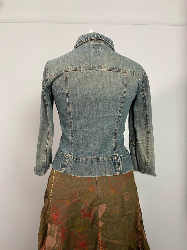 Vintage 00s Miss Sixty Denim Jacket - Size XS/S